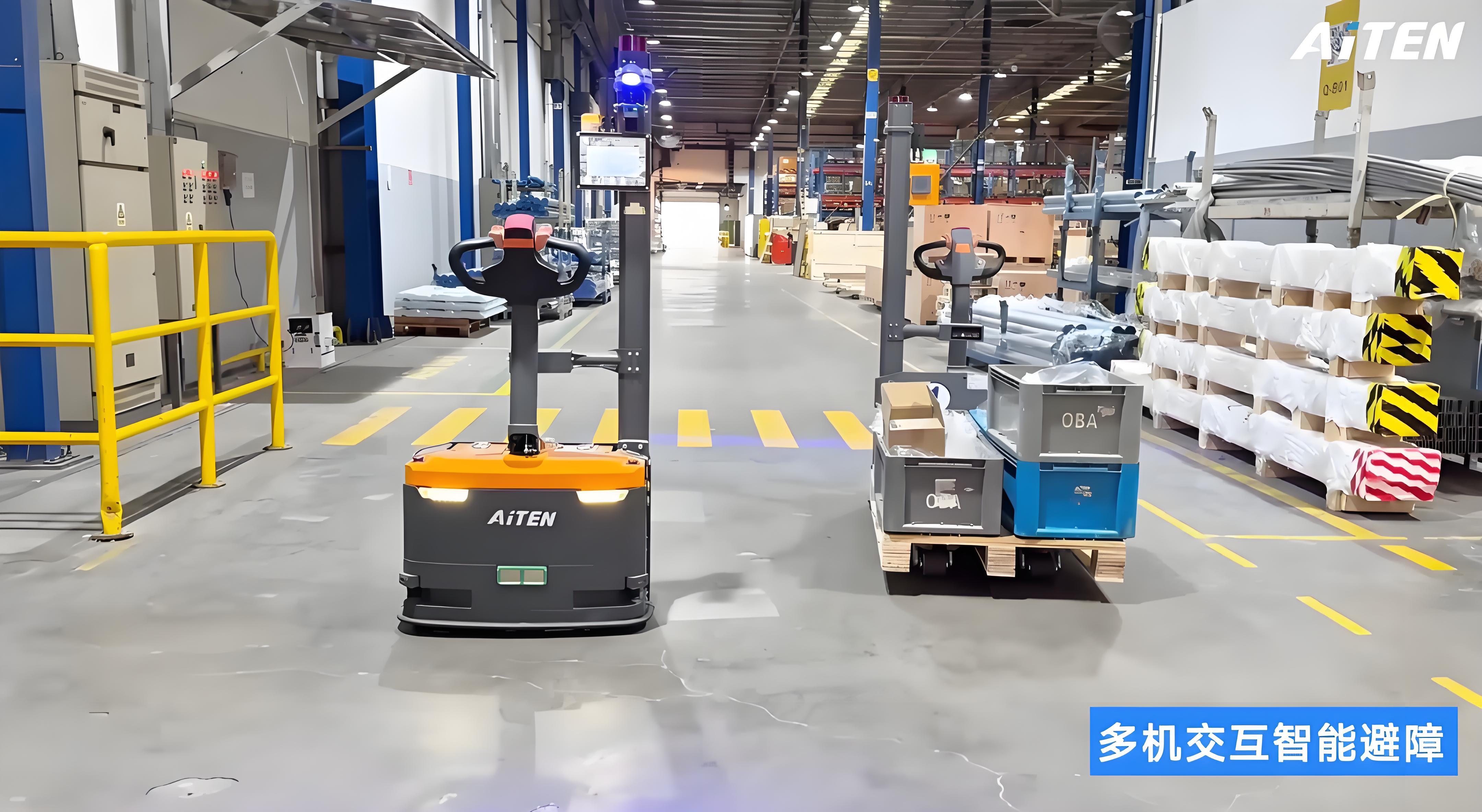 工业环境中使用自动驾驶叉车的优势